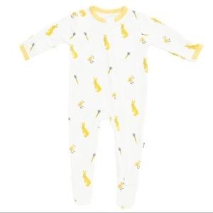 NWT Kyte Baby Zippered Footie in Hop